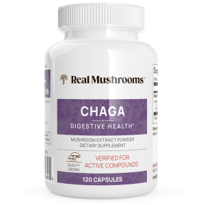 Organic Chaga Extract Mushroom Capsules