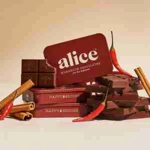 Alice Mushrooms Chocolate Happy Ending - 2 Tins (32 Doses)